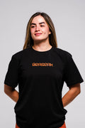 Camiseta negra mujer