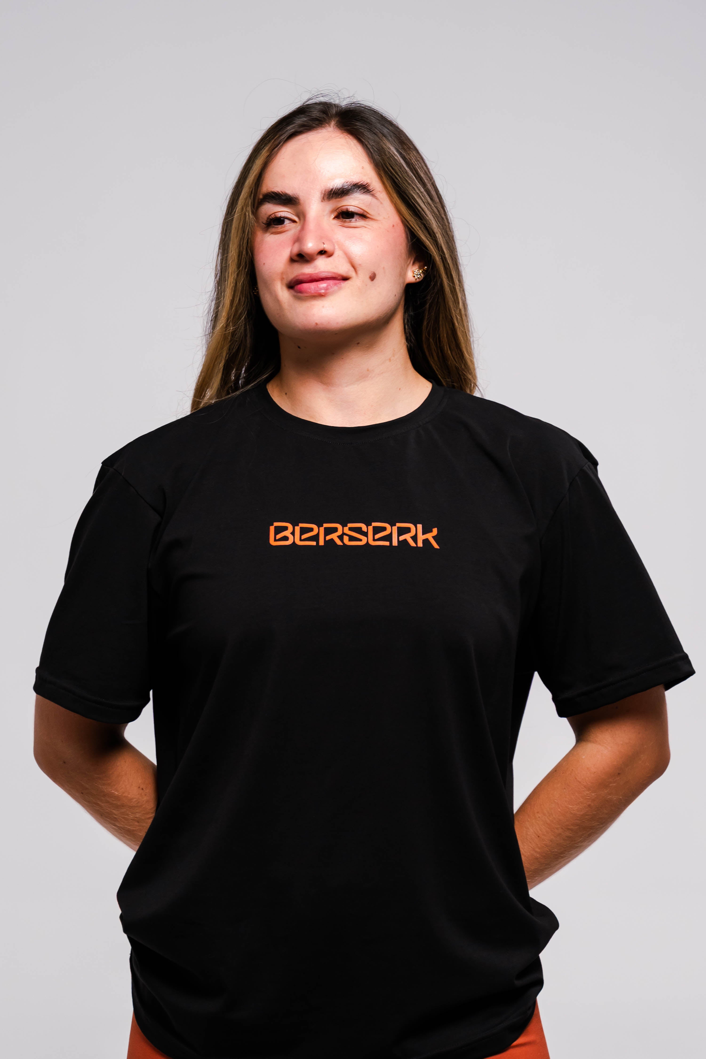 Camiseta negra mujer
